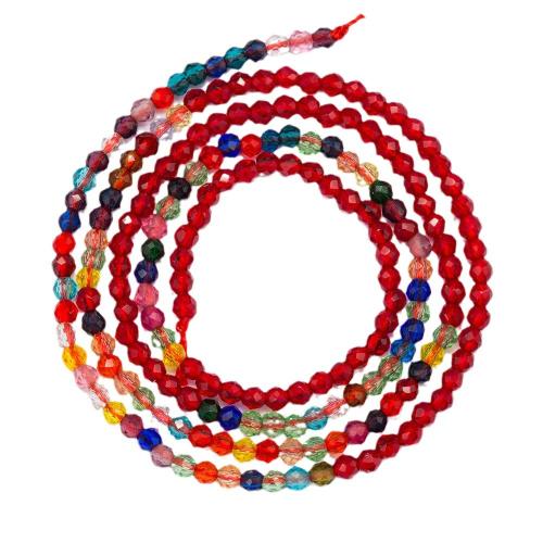Fashion Glass Beads, DIY, more colors for choice, Sold By Strand