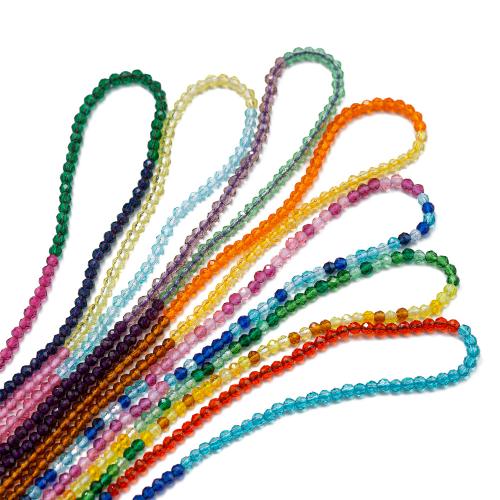 Fashion Glass Beads, DIY, more colors for choice, Sold By Strand