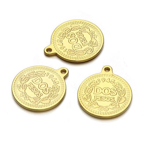 Латунные ювелирные кулоны, Латунь, Круглая, Другое покрытие, DIY, Много цветов для выбора, не содержит никель, свинец, 50ПК/сумка, продается сумка