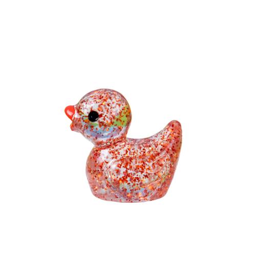 Resin Decoration, Duck, Mini & enamel, more colors for choice, 15.20x14.40mm, Sold By PC