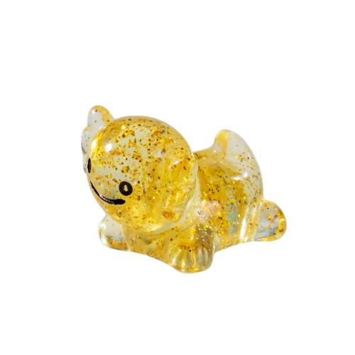 Resin Decoration, Animal, Mini & enamel, more colors for choice, 24x16mm, Sold By PC