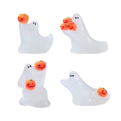 Halloween Decoration, Resin, Ghost, Halloween Design & Mini & different styles for choice & luminated, Sold By PC