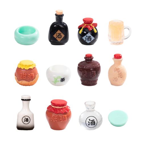 Resin Decoration, Winebottle, Mini & different styles for choice, Sold By PC