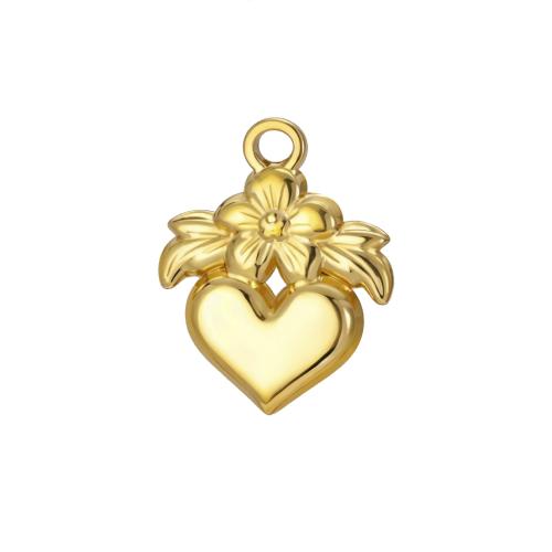 Stainless Steel Heart Pendants, 304 Stainless Steel, plated, DIY & different styles for choice, Sold By PC