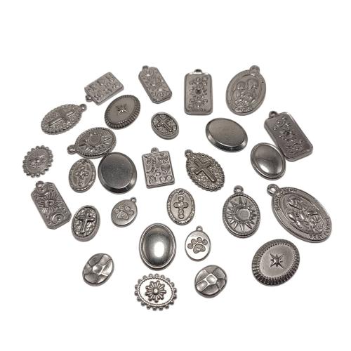 Stainless Steel Pendants, 304 Stainless Steel, gold color plated, DIY, more colors for choice, 10PCs/Bag, Sold By Bag