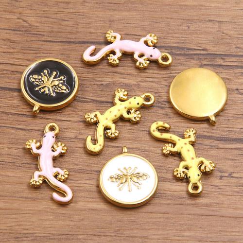 Stainless Steel Animal Pendants, 304 Stainless Steel, plated, DIY & enamel, more colors for choice, 20PCs/Bag, Sold By Bag