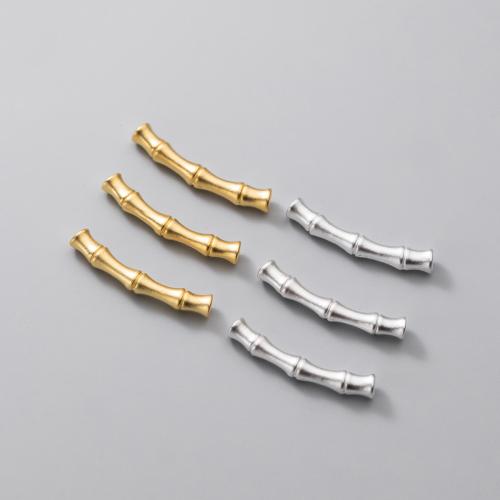 925 Sterling Silber Perlen, 925er Sterling Silber, DIY, keine, frei von Nickel, Blei & Kadmium, 4x4.50x28mm, Bohrung:ca. 2.4mm, verkauft von PC