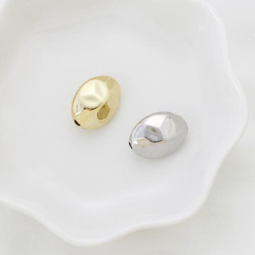 Brass Jewelry Beads, plated, DIY, more colors for choice, 15.50x12x9mm, Sold By PC