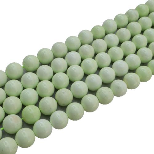 Gemstone Jewelry Beads, Lemon Chrysoprase, DIY, green, Sold Per 38 cm Strand