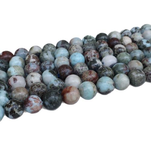 Gemstone Jewelry Beads, Larimar, DIY, mixed colors, Sold Per 38 cm Strand