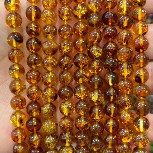 Gemstone Jewelry Beads, Amber, plated, DIY, mixed colors, Sold Per 38 cm Strand