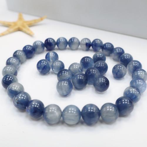 Quartz Bracelets, Kyanite, fashion jewelry, mixed colors, 6mm, Length:25 cm, Sold By PC