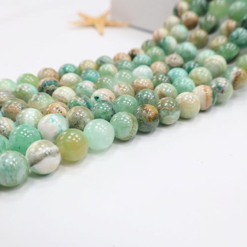 Gemstone Jewelry Beads, Green Calcite, DIY, mixed colors, Sold Per 38 cm Strand