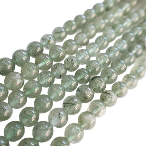 Natural Quartz Jewelry Beads, Rutilated Quartz, DIY, more colors for choice, Sold Per 38 cm Strand