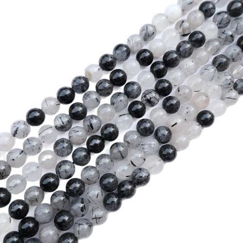 Natural Quartz Jewelry Beads, DIY, mixed colors, Sold Per 38 cm Strand