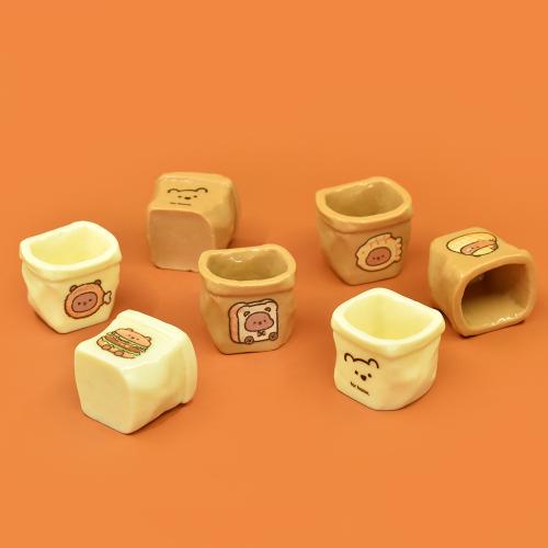 Fashion Decoration, Resin, epoxy gel, random style & mixed pattern, 24x20mm, 10PCs/Bag, Sold By Bag