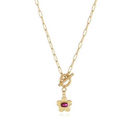 Brass Necklace, plated, Unisex & different styles for choice & with rhinestone, Length:Approx 19.7 Inch, Sold By PC