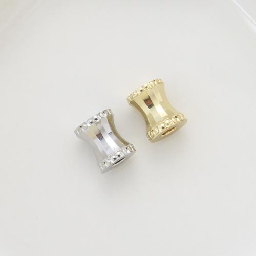 Brass Jewelry Beads, plated, DIY, more colors for choice, nickel, lead & cadmium free, 7x6x5mm, Sold By PC