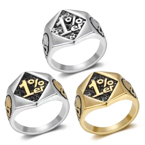 Stainless Steel Finger Ring, 304 Stainless Steel, plated, polished & Unisex & different size for choice, more colors for choice, Sold By PC