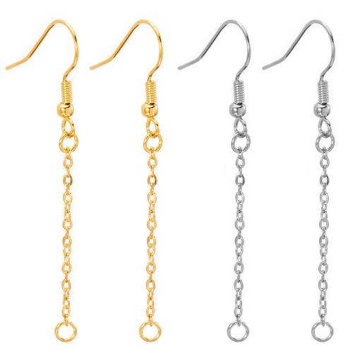 304 Stainless Steel Earring Drop Component, Vacuum Ion Plating, DIY, more colors for choice, Sold By PC