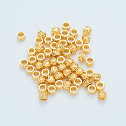 Brass Jewelry Beads, gold color plated, DIY & different styles for choice, 10PCs/Bag, Sold By Bag