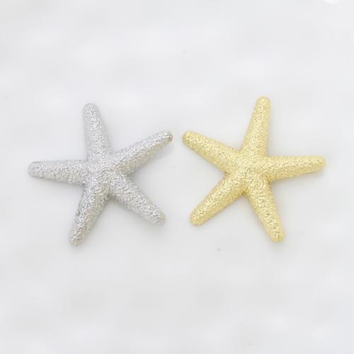 Brass Jewelry Pendants, Star, plated, DIY, more colors for choice, nickel, lead & cadmium free, 38x41x5.60mm, Sold By PC