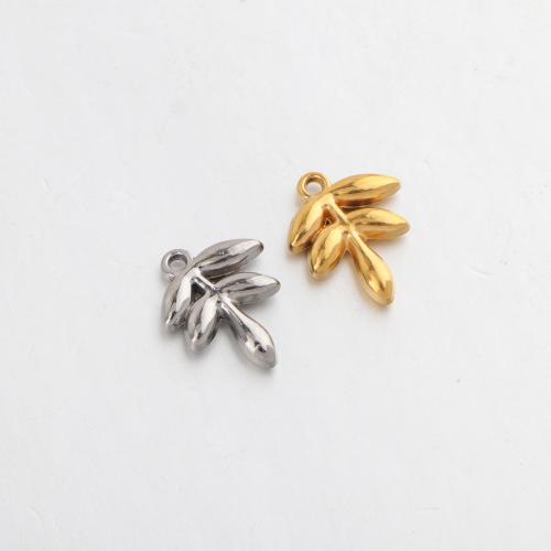 Bijoux pendentifs en acier inoxydable , Acier inoxydable 304, arbre, Placage, DIY, plus de couleurs à choisir, Vendu par PC