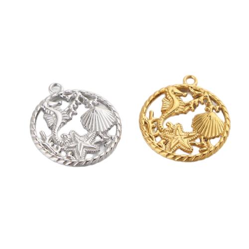 Acier inoxydable animaux Pendentifs, Acier inoxydable 304, Placage, DIY & creux, plus de couleurs à choisir, Vendu par PC