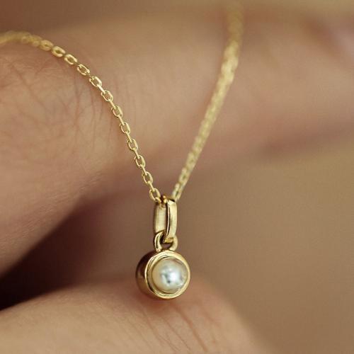 Цирконий Micro Pave латунь Серьги, Латунь, с Пластиковая жемчужина, Другое покрытие, ювелирные изделия моды & Женский, длина:Приблизительно 45 см, продается PC