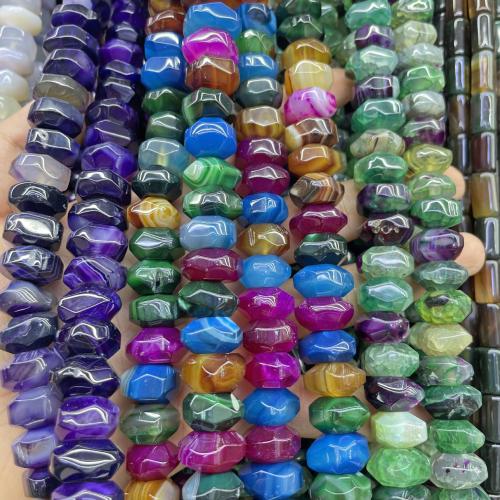 Gemstone Jewelry Beads, Natural Stone, Abacus, DIY, more colors for choice, 9x15mm, Sold Per 38 cm Strand