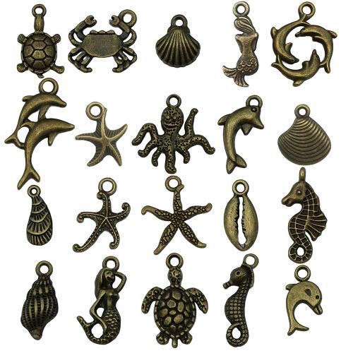 Tibetan Style Pendants, antique bronze color plated, DIY & different styles for choice, Sold By PC