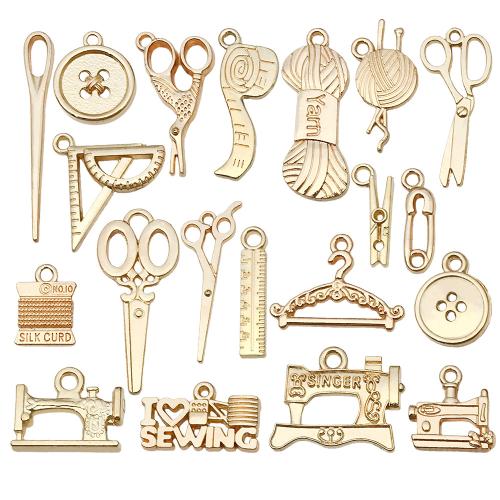 Tibetan Style Pendants, KC gold color plated, DIY & different styles for choice, Sold By PC