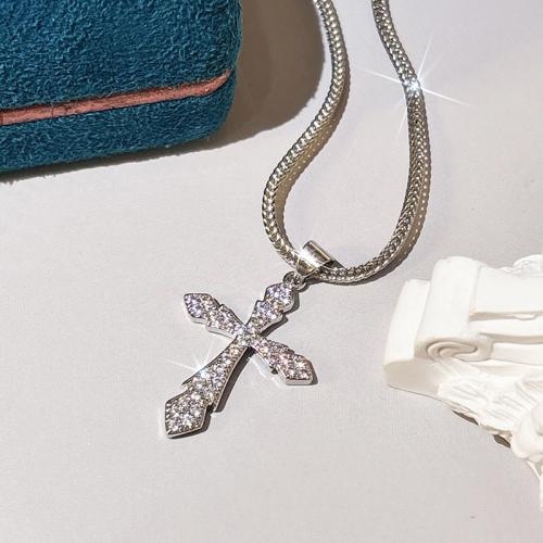 Cubic Zirconia Micro Pave Brass Earring, plated, fashion jewelry & micro pave cubic zirconia & for woman, Length:Approx 45 cm, Sold By PC