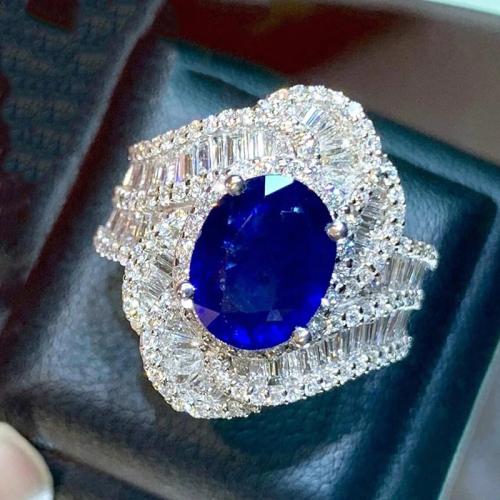 Cubic Zirconia Micro Pave Brass Ring, plated, different size for choice & micro pave cubic zirconia & for woman, Sold By PC