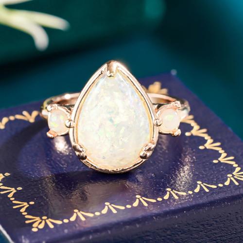 Brass Finger Ring, with Resin, plated, fashion jewelry & different size for choice & for woman, Sold By PC