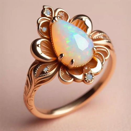 Brass Finger Ring, with Resin, plated, fashion jewelry & different size for choice & for woman, Sold By PC