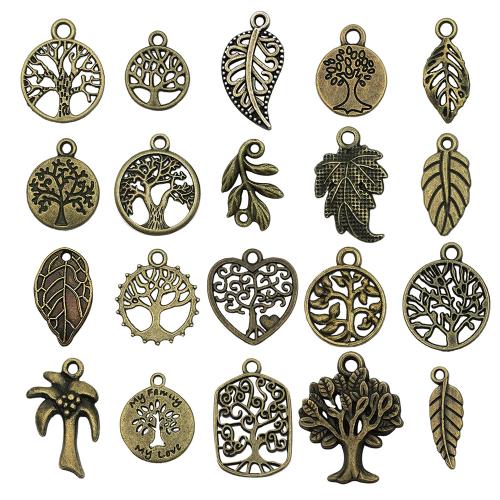 Tibetan Style Pendants, Tree, antique bronze color plated, DIY & different styles for choice, Sold By PC