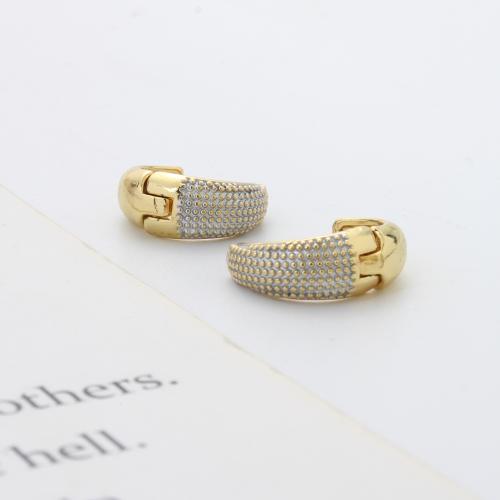 Латунь английском замке Хооп серьги, Круглая форма, Другое покрытие, ювелирные изделия моды & эмаль, Много цветов для выбора, не содержит никель, свинец, 13.30x14x5.80mm, продается Пара