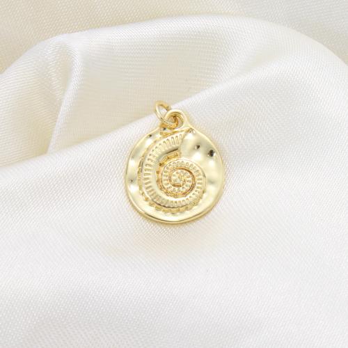 Messing Schmuck Anhänger, plattiert, DIY, goldfarben, frei von Nickel, Blei & Kadmium, 18x15.50x2.20mm, verkauft von PC