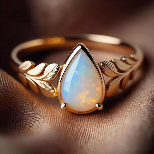 Brass Finger Ring, with Resin, plated, fashion jewelry & different size for choice & for woman, Sold By PC
