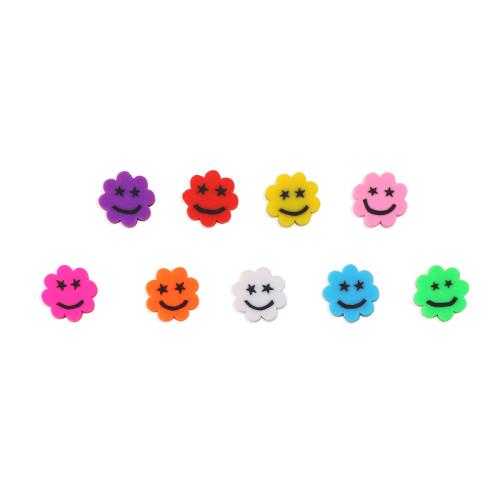 Polymer Clay Beads, DIY, mixed colors, nickel, lead & cadmium free, 100PCs/Bag, Sold By Bag