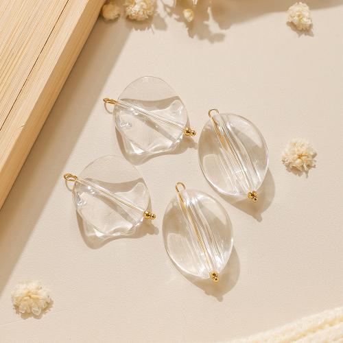 Подвески из кристаллов, Нержавеющая сталь 304, с Кристаллы, Другое покрытие, DIY, очистить, 10ПК/сумка, продается сумка