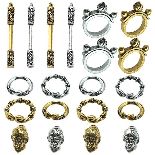 Zink-Aluminium-Anhänger, Zinklegierung, plattiert, DIY & verschiedene Stile für Wahl, verkauft von PC