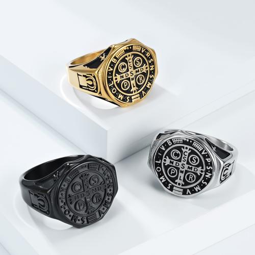 304 Edelstahl Fingerring, plattiert, verschiedene Größen vorhanden & für den Menschen & Schwärzen, keine, Größe:8-12, verkauft von PC