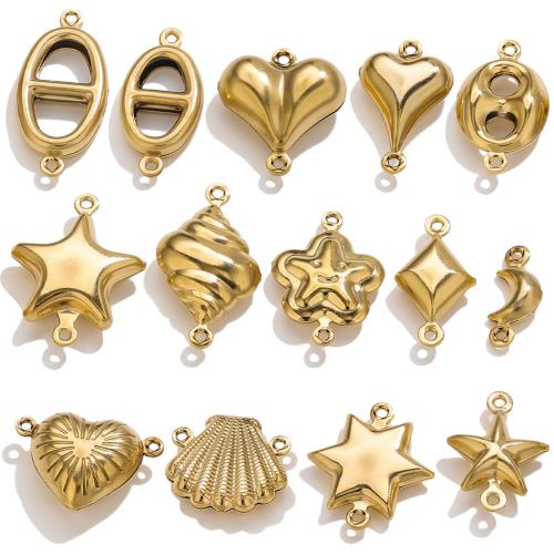 Stainless Steel Connector, 304 Stainless Steel, plated, DIY & different styles for choice, 10PCs/Bag, Sold By Bag