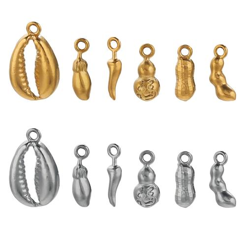 Ювелирные подвески из нержавеющей стали, Нержавеющая сталь 304, Другое покрытие, DIY & разные стили для выбора, продается PC