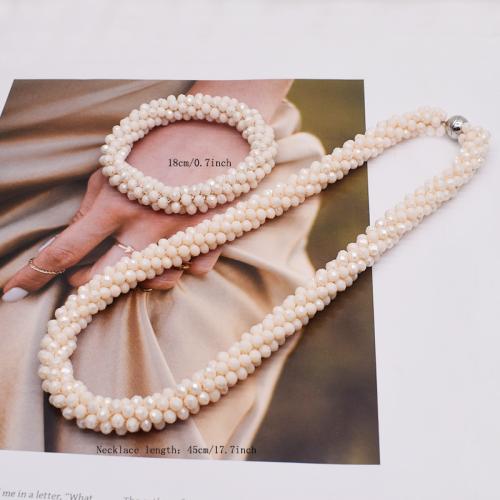 Украшения из хрусталя, ювелирные изделия волос эластичная & ожерелье, Кристаллы, с Железо, Другое покрытие, DIY, много цветов для вабора, 10x15mm, продается указан