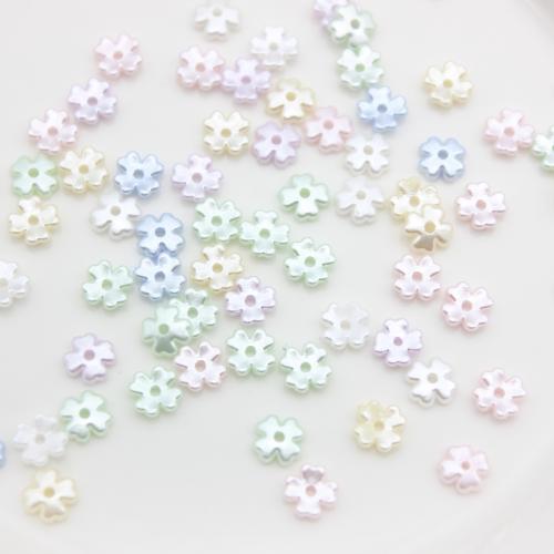 Perles acrylique de couleur unie, DIY, plus de couleurs à choisir, 6x6mm, 200PC/sac, Vendu par sac