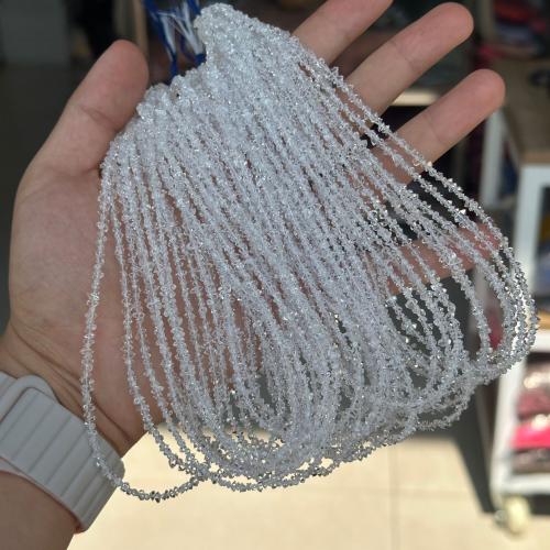 Gemstone Jewelry Beads, Herkimer Diamond, DIY, more colors for choice, Sold Per 38 cm Strand