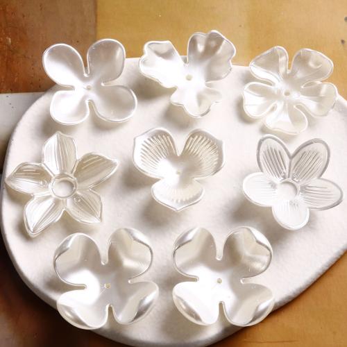 Hair Accessories DIY Findings, Acrylic, polished, different styles for choice, white, Sold By PC